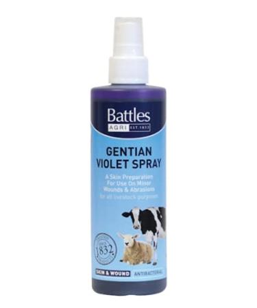 battle hayward & bower Gentian Violet Spray
