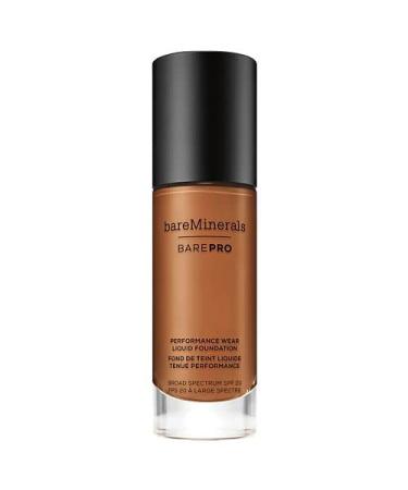 bareMinerals Barepro Performance Wear Liquid Foundation Broad Spectrum SPF 20  Deep 60 Cool  0.28 oz.