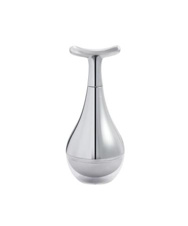 Beauty Ice Wave Ball Rotating Small T Roller Facial Massage Ice Compress Hot Compress Balls (Size : A-Silver)