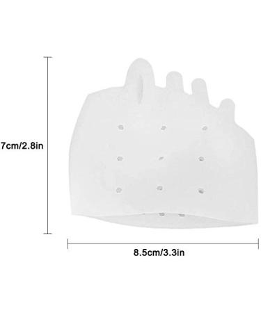 Salmue Silicone Foot Separator - 1 Pair Bunion Straightener & Hallux Valgus Corrector - Day & Night Use - Restore Toes to Original Shape - Buy Online on GoSupps.com