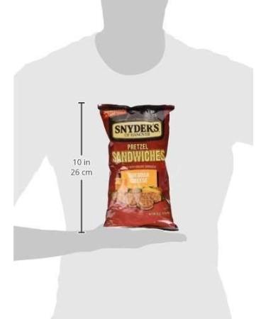 Snyder's of Hanover Pretzel Sandwiches - Cheddar Cheese - 8 oz (2 Pack) - Buy Online on GoSupps.com