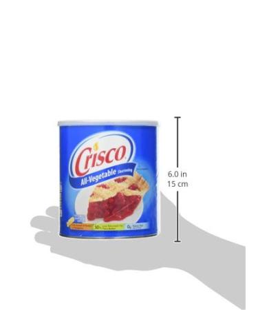 Crisco All-Vegetable Shortening 48 oz - Premium Quality Shortening for Baking and Cooking - Buy Online on GoSupps.com