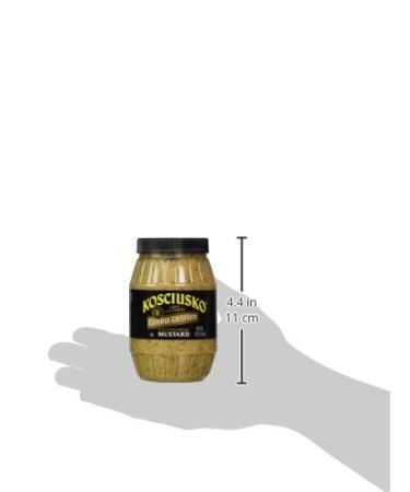 Plochman's Kosciusko Country-Style Coarse Grain Mustard 9oz - Hearty Country Classic - Buy Online on GoSupps.com
