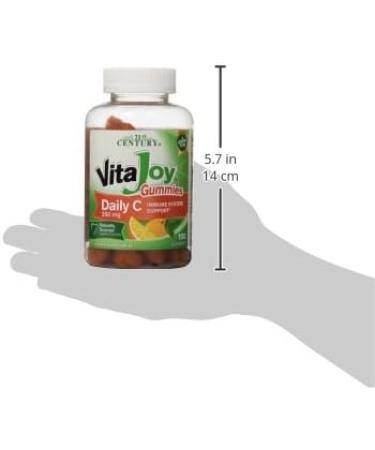 21st Century Vitajoy Daily C Gummies Orange 250mg 100 Count - Buy Online on GoSupps.com