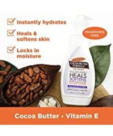 Palmers Cocoa Butter 13.5oz (3 Pack) - Fragrance-Free with Vitamin E - International Shipping Available - Buy Online on GoSupps.com
