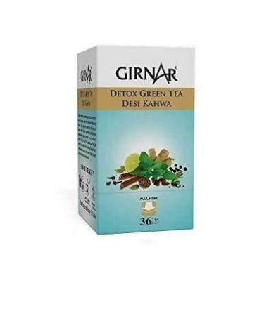 Girnar Detox Green Tea - Desi Kahwa (36 Tea Bags)