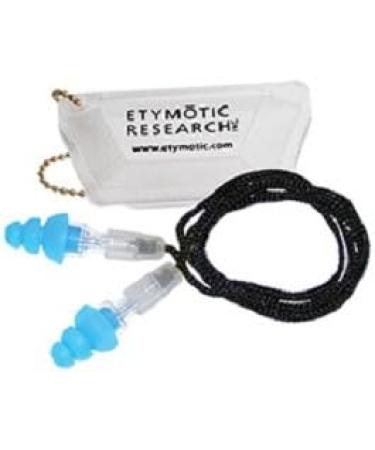 Etymotic Research ER20 High-Fidelity Earplugs - Universal Hearing Protection for Concerts, Musicians, Airplanes, and Motorcycles (Standard, Clear Stem with Blue Tip) - Buy Online on GoSupps.com