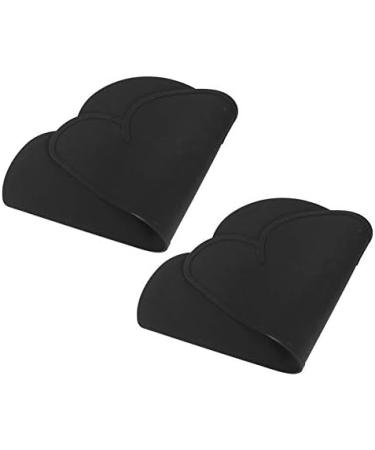 2 Pack Cloud Shape Silicone Placemat for Kids - Black Heat Insulation Feeding Plate Placemat - Buy Online on GoSupps.com