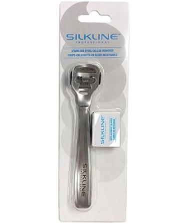SILKLINE PROFESSIONAL Callus Remover with Full Stainless Steel Handle - Buy Online on GoSupps.com
