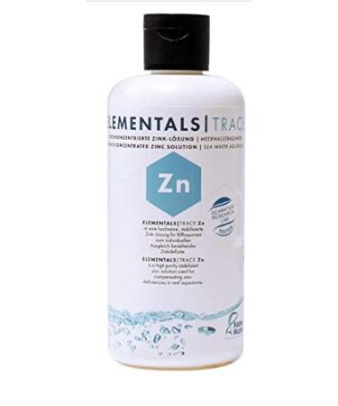 Fauna Marin Elementals Trace Zn 250ml Highly concentrated zinc solution for saltwater aquariums