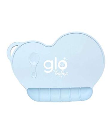 Glo Babyz Silicone Placemat for Babies, Toddlers & Kids - Non-Slip, Food Grade Material - Includes Drawstring Bag (Blue/Pink) - Buy Online on GoSupps.com