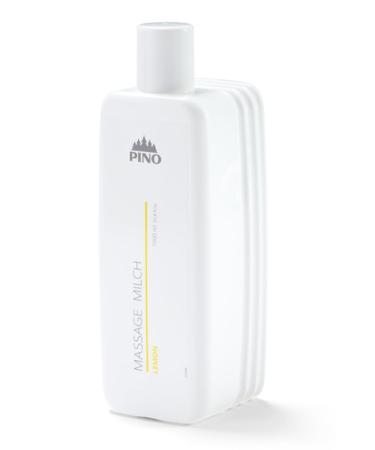 Pino Massage Milk Lemon | Invigorating and vitalizing | Refreshing fragrance | 1 000 ml