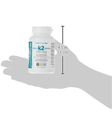 Prairie Naturals Vitamin K2 Mk-7 100mcg helps in the maintenance of bones - 120 Vegan capsules Unflavored 120 count (Pack of 1) - Buy Online on GoSupps.com