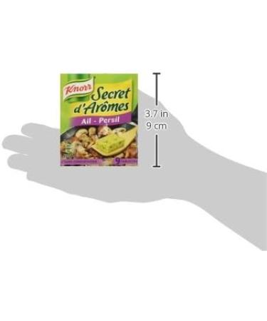 Knorr Assaisonnement Secret d'Ar mes Ail Persil 9 Cubes 90 g - lot de 6 vari t 90 g (Lot de 6) - Buy Online on GoSupps.com