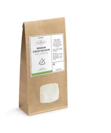 MY COSMETIK - Sodium Coco sulfate - Cosmetic active ingredient - Surfactant of plant origin - For all hair types - Made in France - 100 g - in kraft bag
