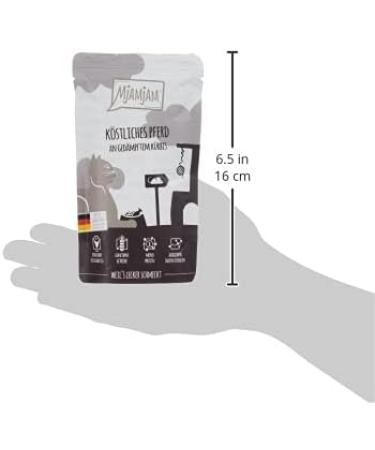 Mjamjam Premium Grain-Free Wet Cat Food - Delicious Horse & Pumpkin 12-Pack (125g) - Extra Meat Squeeze Pack - Buy Online on GoSupps.com