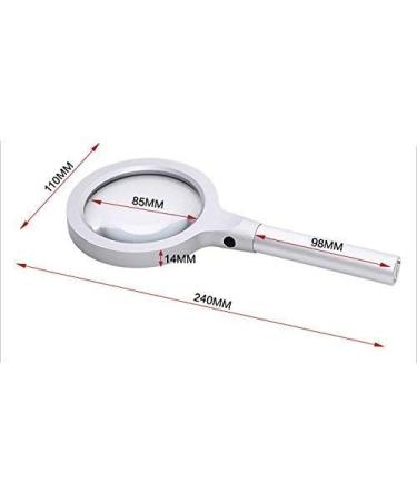 Handheld Portable 10 Times Glass with LED Children's Elderly Reading HD high Power Optical Lens Made in China - Buy Online on GoSupps.com