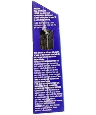 Crest 3D No Slip Whitestrips Professional Effects Teeth Whitening Kit 40 Ea (Pack of 5) - Buy Online on GoSupps.com