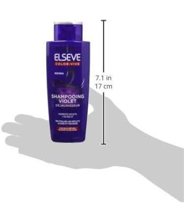 L'Or al Paris Els ve Color-Vive Yellow-Removing Violet Shampoo 200 ml - Pack of 4 - Buy Online on GoSupps.com
