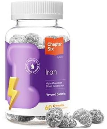 Zahler Chapter Six Iron 10 mg Gummies - 60 Count - Buy Online on GoSupps.com