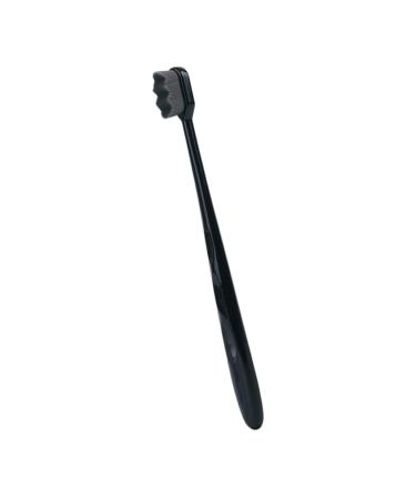 Minkissy Children's toothbrush tools soft toothbrush micro toothbrushes soft bristles tooth cleaning tools oral care tools toothbrush manual toothbrush cleaning brush 1 piece (1 Pack) black