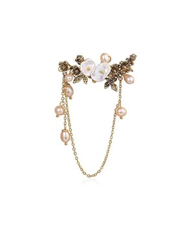 Pin Jewelry Gifts for Women Ladies Retro Elegant Jewelry Irregular Flower Tassel Brooch Temperament Luxury Wedding Banquet Brooch Jewelry Brooches & Pins