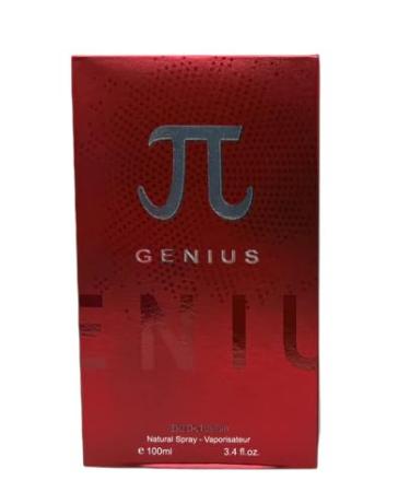 Genius Red For Men (FC) Eau de Parfum 3.4 Fl. Oz. Amber Fougere fragrance for men. - Buy Online on GoSupps.com