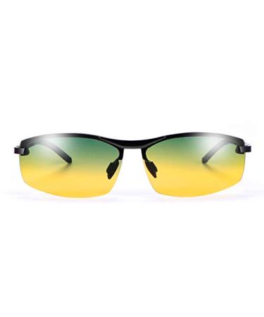 YIMI Polarized Photochromic Outdoor Sports Driving Sunglasses for Men Women AntiGlare Eyewear Ultra-Light Sun Glasses A557-gradual Change