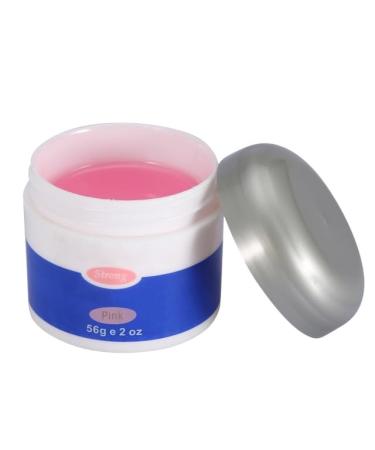 2PCS IBBD False Nails Gel IBBD LED/UV Gels Clear 2 Oz Gel Nail Polish Nail Polish Made of Qualify Raw Material - (Color: Pink)