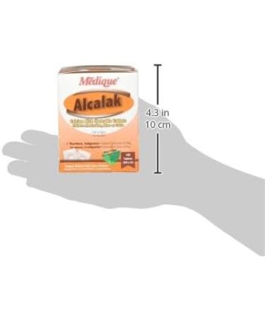 Medique Products 10133 Alcalak Sugar Free Tablets 50-Packets of 2 Chewable 100 Tablets - Buy Online on GoSupps.com