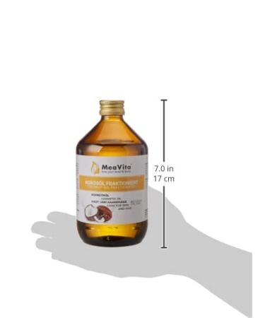 VitaFeel Fractionated Coconut Oil - 500ml Glass Bottle with Pumper | Premium International Shipping - Buy Online on GoSupps.com