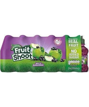 Robinsons Apple & Blackcurrant Fruit Shoots - 24x200ml Multipack