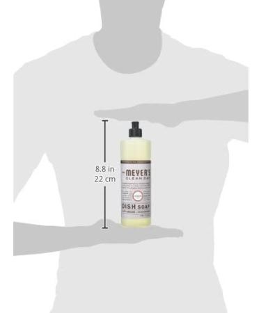 Mrs. Meyer's Lavender Liquid Dish Soap - Biodegradable, 16 fl. oz (3 Pack) | Eco-Friendly Cleaning - Buy Online on GoSupps.com