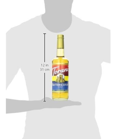 Torani Butterscotch Syrup 750mL | Premium Flavoring for Drinks & Desserts - Buy Online on GoSupps.com