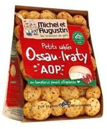 Benedicta MICHEL ET AUGUSTIN - Sables Aperitif Tomme De Brebis Tomate Chili 100G - Pack of 2 - best offer