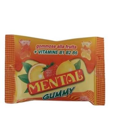 IBF Fassi Mental Gummy Fruit Gummy with Vitamins B1 B2 B6 12 x 42g Sachets