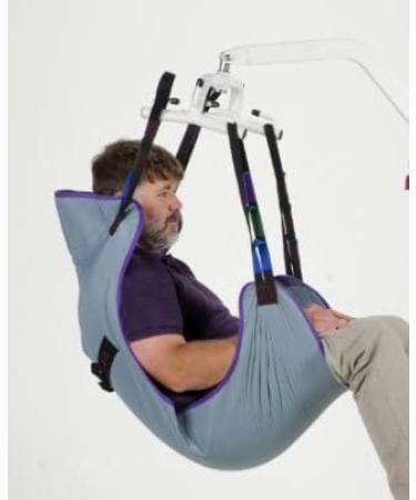 Patient Aid Full Body Solid Fabric Patient Lift Sling - Size Large | 600lb Weight Capacity - Buy Online on GoSupps.com