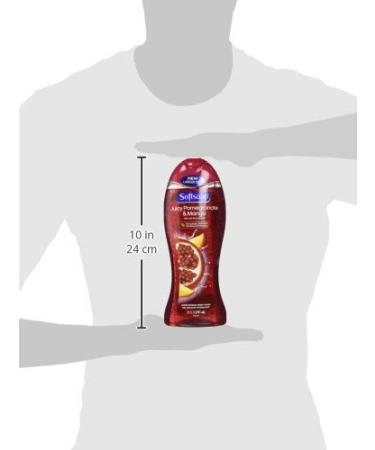 Softsoap Pomegranate & Mango Body Wash 20 fl oz - Pack of 1 | Moisturizing Shower Gel for Smooth Skin - Buy Online on GoSupps.com