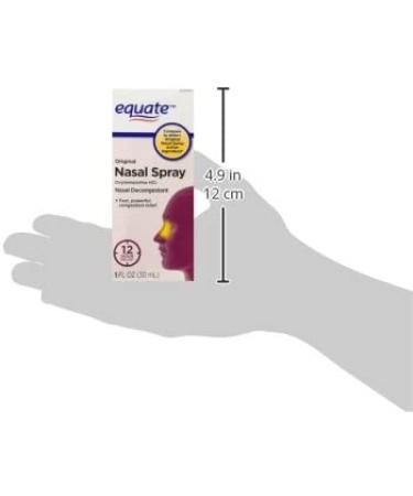 Equate Nasal Spray Original (Compare to Afrin) 1oz - Pack of 2 - Buy Online on GoSupps.com