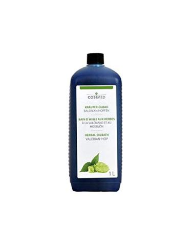 Herbal Oil Bath Valerian-Hops 1 l bottle bath additive