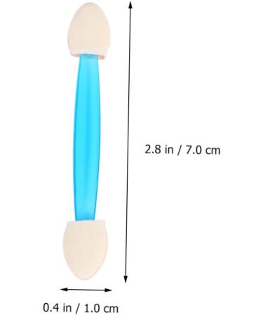 Baluue 72 Pcs Brush Eyeshadow Smudge Eye Brush Eyeshadow Sponge Applicator Small Eyeshadow Brush Colorful - Buy Online on GoSupps.com