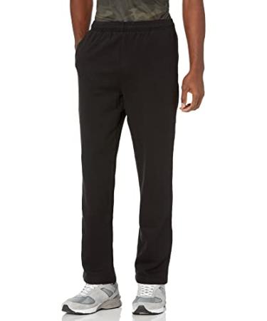 Amazon Essentials Men's Fleece Sweatpant (Available in Big & Tall) Large Black