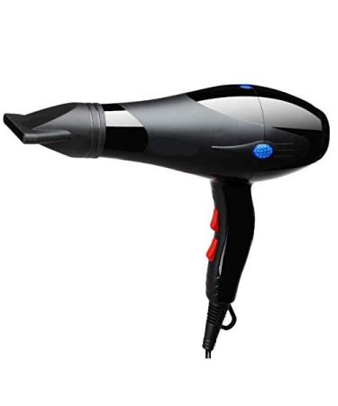 DNHCLL Pack of 2 Black Plastic Hair Dryer Diffuser Nozzle Set - Wide Design Blow Dryer Nozzle Replacement for Hairdressing Salon Styling - Buy Online on GoSupps.com