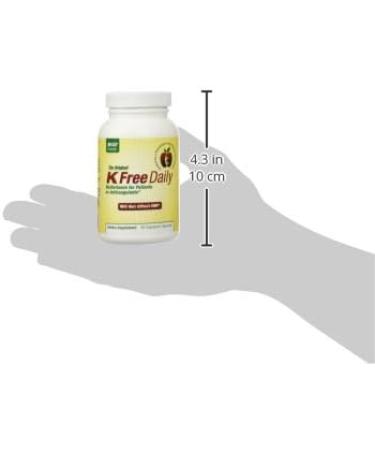 K Free Daily: No Vitamin K Supplement - Ideal for Blood Thinner Users - Buy Online on GoSupps.com