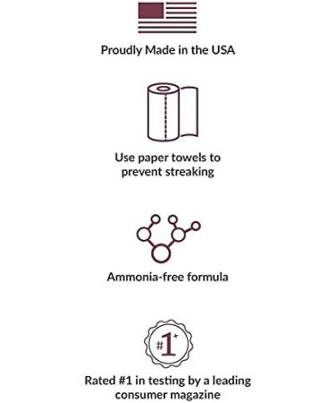 Hope's Perfect Glass Cleaner Value Pack - 32oz Spray & 67.6oz Refill Bottle | Pack of 1 - Buy Online on GoSupps.com