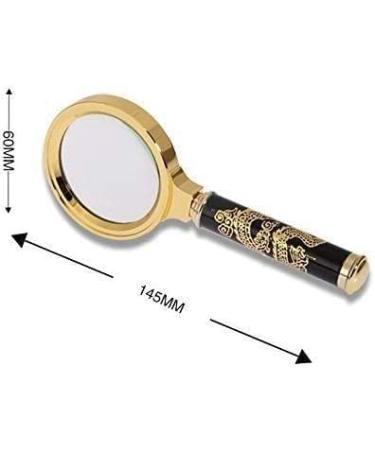 Magnifiers Hand Held Classic Magnifying Glass 8Times Magnification Reading Jewelry Magnifier Comfortable Anniversary - Buy Online on GoSupps.com