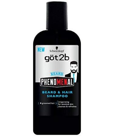 Got2b PhenoMENal Beard and Hair Shampoo, 8.4 Ounce - Buy Online on GoSupps.com