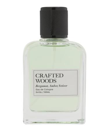 Tru Fragrance ICON COLLECTION 3.4oz Crafted Woods Eau De Cologne Spray for men unboxed