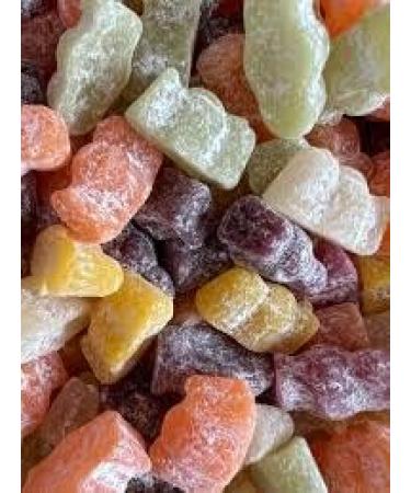 Jelly Babies - 1KG - Jelly Baby Shaped Fruit Flavoured Jellies - Retro Sweets - Gluten Free Sweets - Buy Online on GoSupps.com
