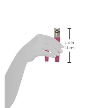 Buy Danielle Creations Soft Touch Stainless Steel Duo Nail Clippers Set - Pink | International Shipping Available - Buy Online on GoSupps.com